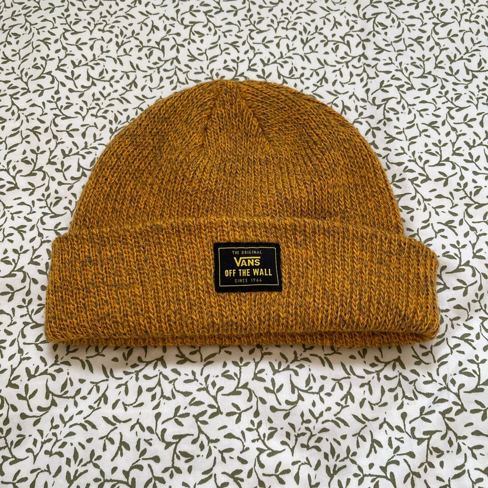 Vans Mustard Bruckner Cuff Beanie